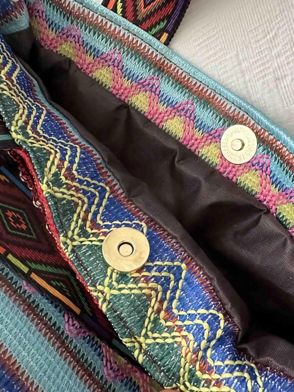 boho western crossbody bags for women, boho hippie handbag tote bag, fringe colo - Picture 6 of 8